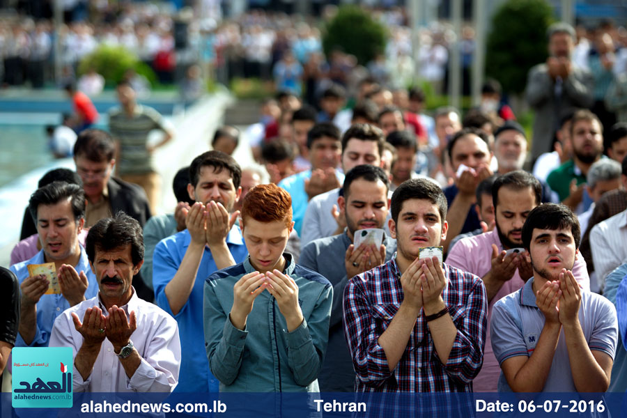 صلاة وخطبة عيد الفطر - طهران - 06-07-2016